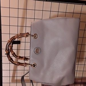 Kate Landry Bamboo handle bag